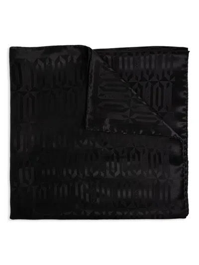 Lanvin Abstract-pattern Scarf In Black