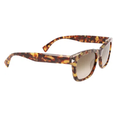 Lanvin Acetate Men's Sunglasses In Brown