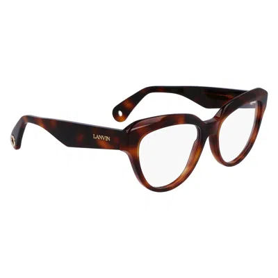 Lanvin Acetate Women's Frames In Brown