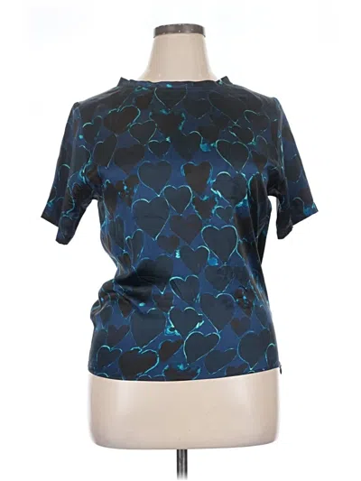 Pre-owned Lanvin Active T-shirt In Blue