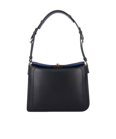 Lanvin Adjustable Handbag In Black