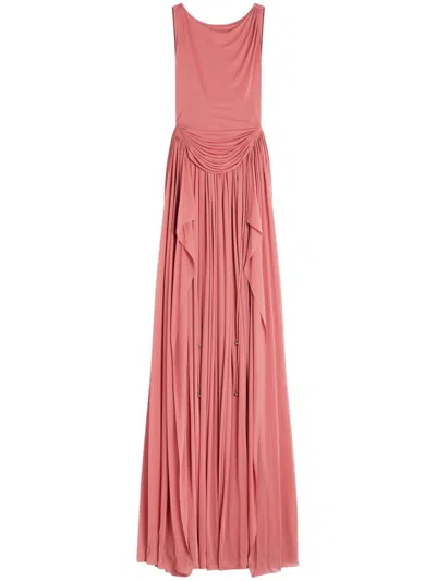 Lanvin Adonis Gown In Litchi
