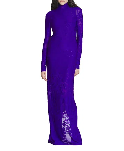Lanvin Aede Dress In Blue