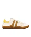Lanvin Sneakers Clay Avec Semelle Translucide In Brown