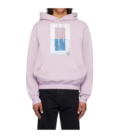 Lanvin Archives Hooded Hoodie In Purple