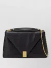 Lanvin Arpege Concerto Shoulder Bag Chain Strap In Black