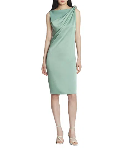 LANVIN ARPEGE RING DRAPED SATIN DRESS