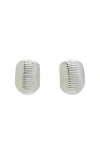 Lanvin Arpège Xl Earrings In Silver