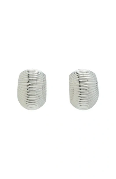 Lanvin Arpège Xl Earrings In Silver