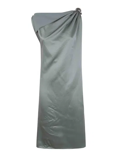 Lanvin Vestido Midi - Verde In Green