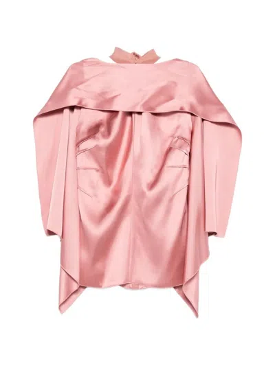 Lanvin Backless Top In Pink