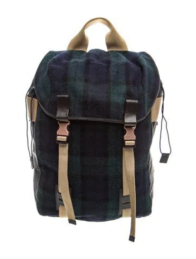 Pre-owned Lanvin Backpack In Blue