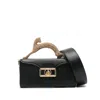 Lanvin Sculptured Jewelry Top Handle Shoulder Bag