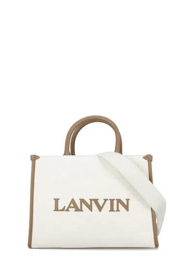 Lanvin Bags.. Beige In White