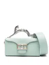 Lanvin Nano Pencil Tote Bag In Green Grey
