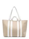 Lanvin Ballade East West Tote Bag In Neutral