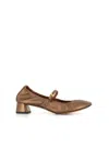 Lanvin Ballerina Mary Jane In Bronze