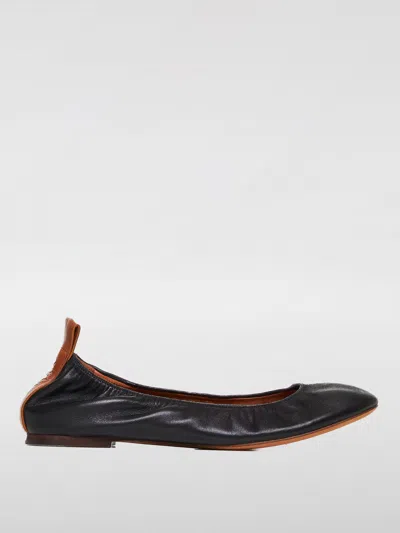 Lanvin Ballet Flats  Woman Color Black In Schwarz