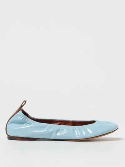 LANVIN BALLET FLATS LANVIN WOMAN COLOR BLUE,F54032009
