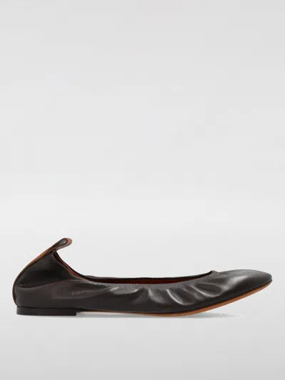 LANVIN BALLET FLAT LANVIN WOMAN COLOR BROWN,F84753032