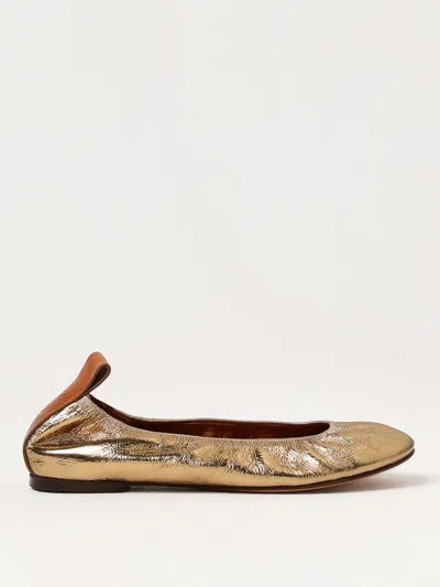 Lanvin Ballet Flats  Woman Colour Gold