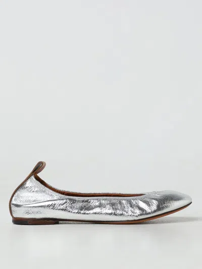 LANVIN BALLET FLAT LANVIN WOMAN COLOR SILVER,F54049061