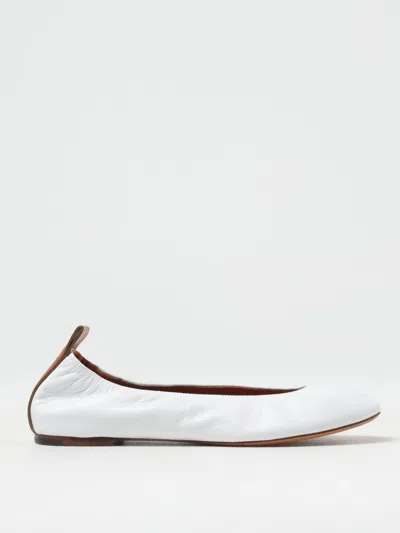Lanvin Ballet Flats  Woman Colour White