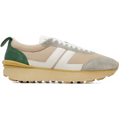 Lanvin Bumper Mesh-panel Sneakers In Multi