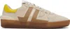 Lanvin Clay Sneakers With Translucid Sole Shoes In Ecru/mastic0204