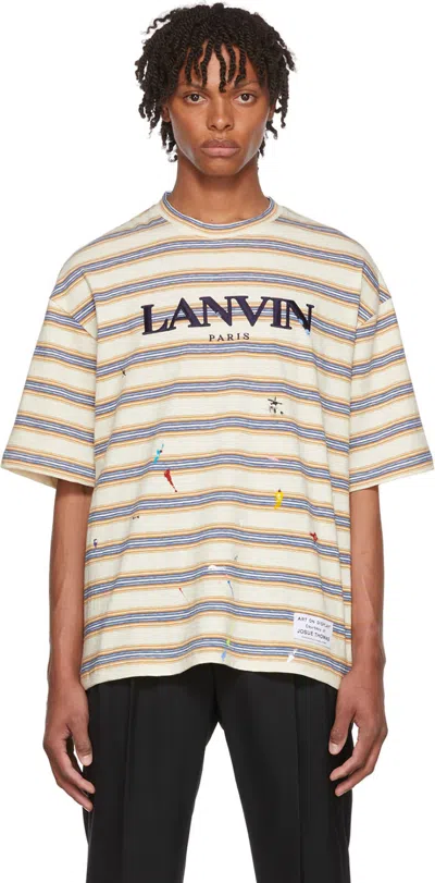 Lanvin Beige Gallery Dept. Edition T-shirt