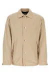 Lanvin Cappuccino Polyester Windbreaker In Beige