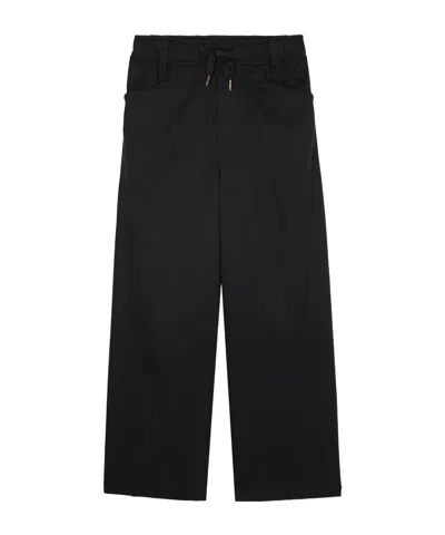 Lanvin Belt Loop Casual Pants In Black