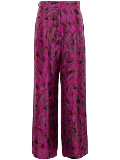 LANVIN BELT-LOOP CASUAL PANTS