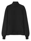 Lanvin Belted Jacket In Black