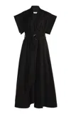 Lanvin Belted Midi Dress