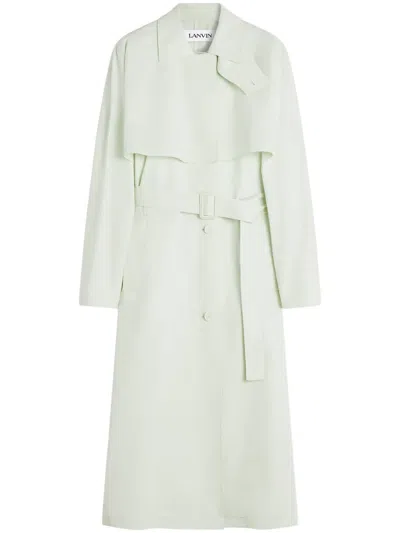 LANVIN BELTED TRENCH COAT