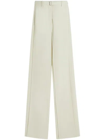 Lanvin Belted Trousers In Animal Print