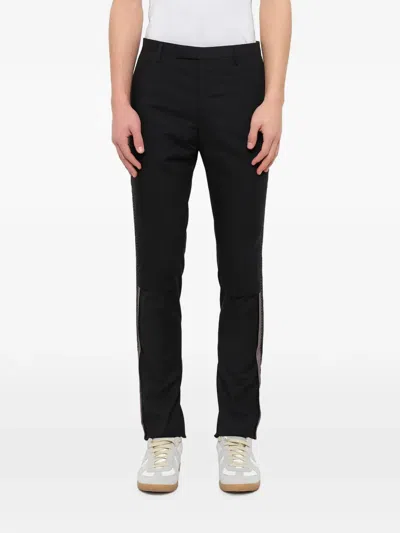 Lanvin Belt-loops Trousers In Black