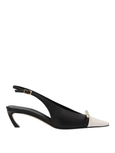 LANVIN BICO SLINGBACKS