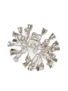 Lanvin Silver Traviata Ring<br/> In Metallic