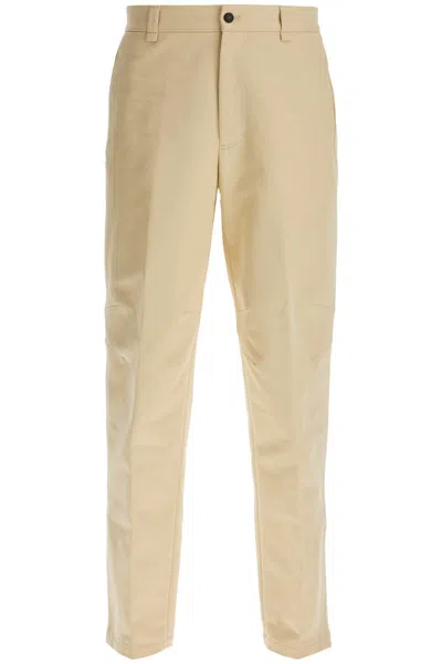 LANVIN BIKER GABARDINE TROUSERS