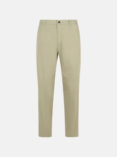 Lanvin 'biker' Green Cotton Pants