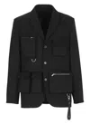 Lanvin Single-breasted Blazer In Black