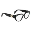 Lanvin Black Acetate Frames In Black