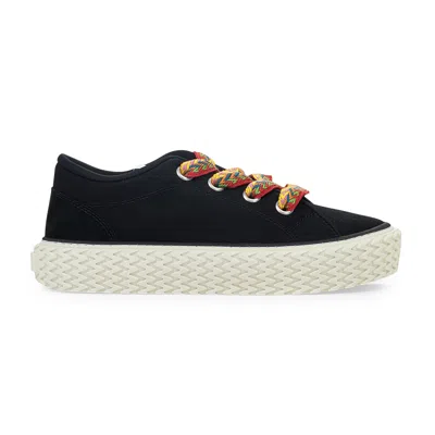 Lanvin Black Baskets Basses Curbies Sneakers