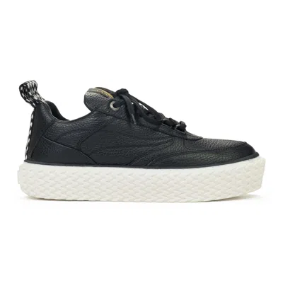 Lanvin Black Basses Curbies 2 Sneakers