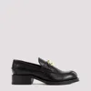 LANVIN BLACK CALF LEATHER MEDLEY LOAFERS