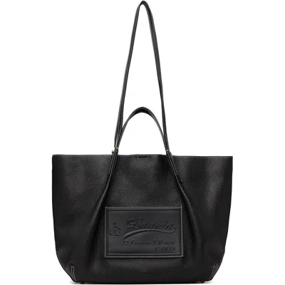 Lanvin Borsa Shopper Shoulder Bag In Black