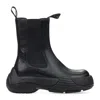 Lanvin Black Chelsea Flash-x Bold Ankle Boots In Black