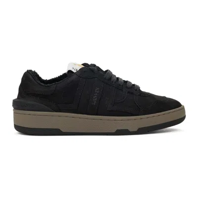 Lanvin Black Clay Low Top Sneakers